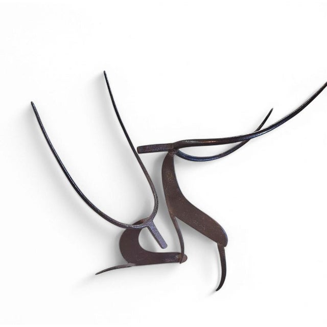 Iron Sculpture by Jean Pierre Augier, 1960s For Sale - Image 4 of 9
