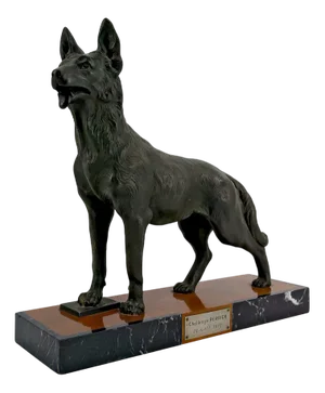 German Shepherd Trophy for the Perrier Challenge, France, 1942