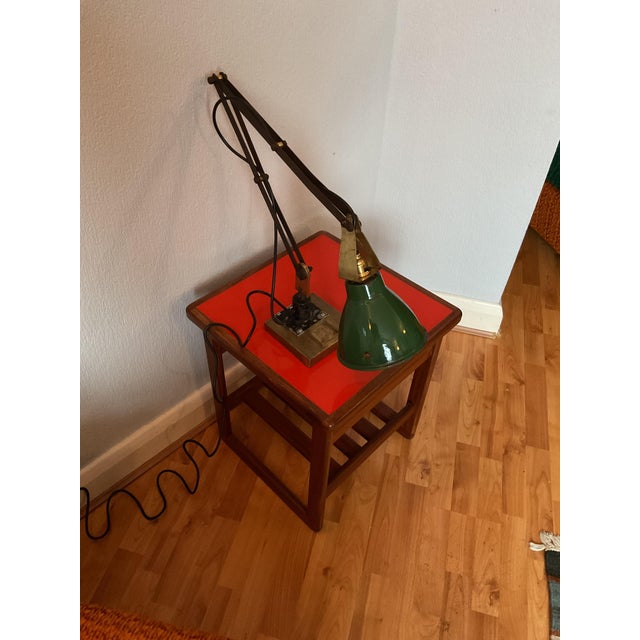 Vintage 50s Industrial task lamp, this lamp was purposely designed for intricate work ie:clock makers , watch makers and...