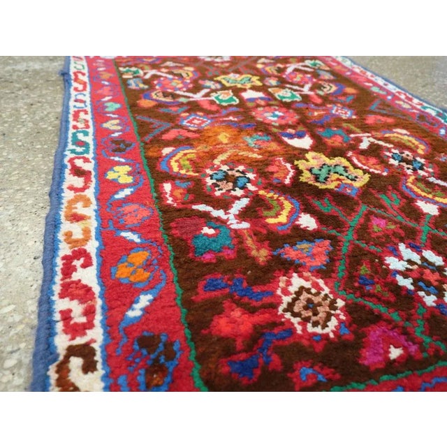 Vintage Persian Hamadan Rug – Size: 1' 9" X 2' 7" For Sale - Image 4 of 8