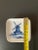 Antique Danish Blue and White Porcelain Jewelry Dish With Windmill by Royal Copenhagen For Sale - Image 9 of 12