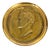 Napoleonic Gilt-Bronze Portrait Medallion Napoleon, by Carlier Fecit, 1804-1806 For Sale