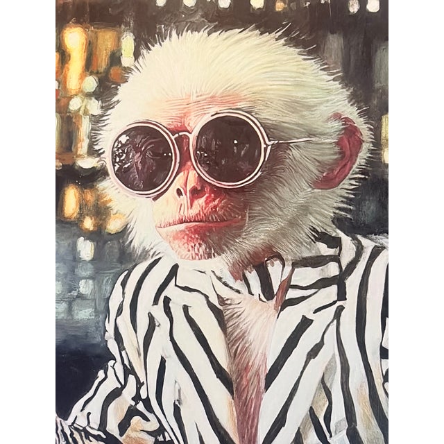 The Monkey Business Man Giclee Reproduction Print by Serge For Sale In West Palm - Image 6 of 8