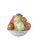 Mid 20th Century Large Vintage Terra Cotta Glazed Della Robbia Ceramic Woven Basket With Fruit Assortment For Sale - Image 5 of 8