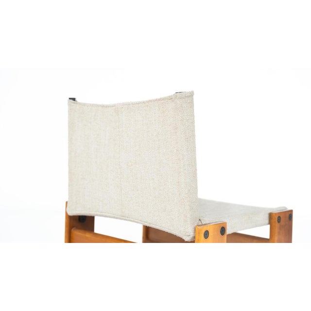Monk Dining Chair attributed to Afra & Tobia Scarpa for Molteni, 1970s For Sale - Image 15 of 18