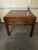 Nice set of walnut Henredon nightstands. Traditional design with 1 pullout drawer. (One photo shows the two tables stacked)