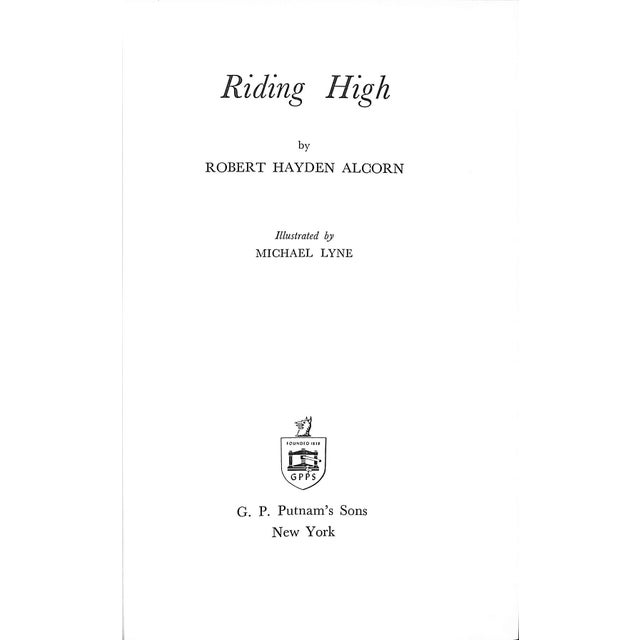 ALCORN, Robert Hayden [254] pp. G.P. Putnam's Sons 1953 8 1/2" x 5 5/8" Jacket design and six full page drawings by...