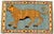 Turkish Vintage Turkish Leopard Hunting Design Rug- 4′ × 6′ For Sale - Image 3 of 8