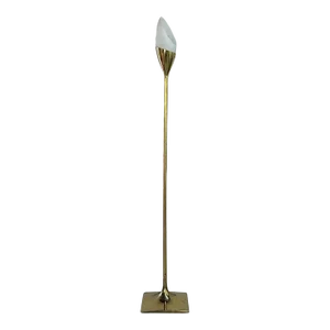 Vintage 1960s Brass Floor Lamp by Laurel