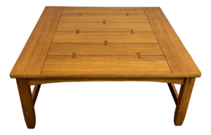 Vintage Lane Grove Park Collection Mission Arts and Crafts Style Coffee Table
