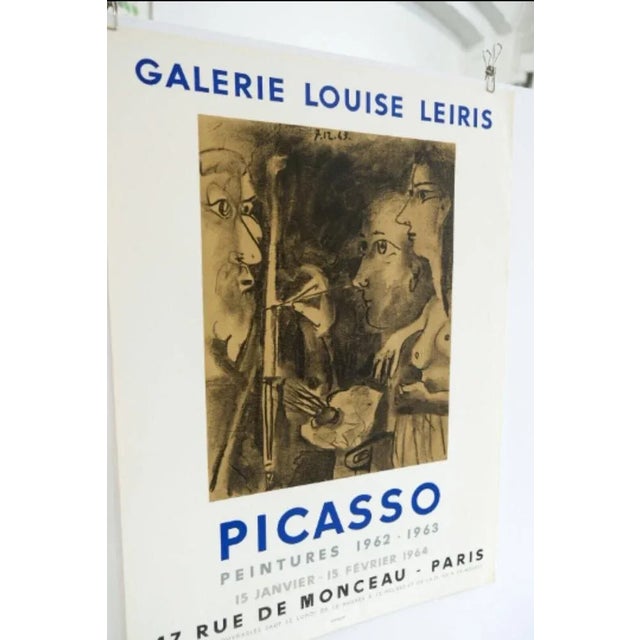 Art/Pablo Picasso Galerie Louise Leiris 1962/1963 Lithography on a 65 x 46 cm format. Lithography Mourlot Frères, Paris...