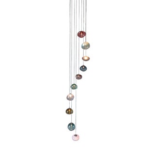 Starglow Spiral XS Pendants by Simone Lueling for Eloa, Set of 10 For Sale