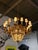 Antique Beaux Arts Bronze Crystal Basket 16 Light Chandelier Rewired. Single extra light at the interior of crystal...