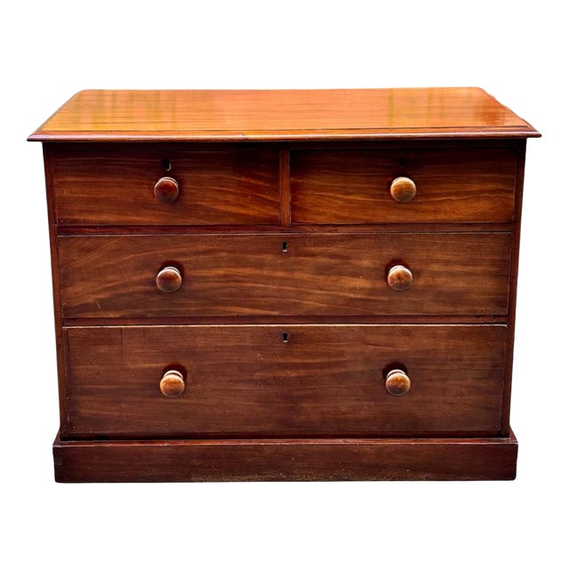 Victorian English Chest of Drawers For Sale