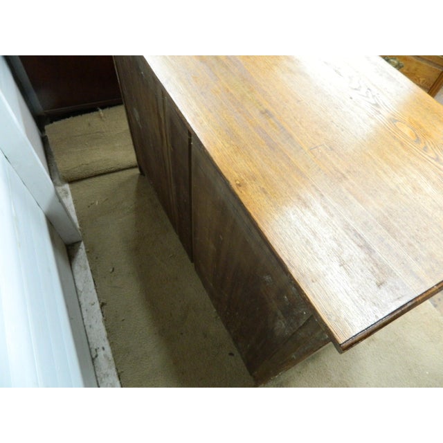 Edwardian Oak Chest of Drawers, 1890s For Sale - Image 11 of 18