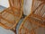 Vintage Rattan Chairs by Adrien Audoux & Frida Minet, 1960s, Set of 4 For Sale - Image 6 of 18