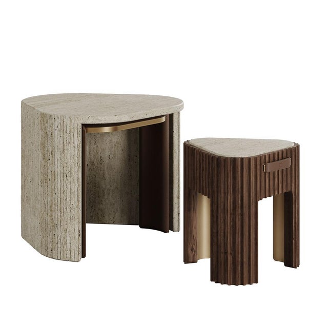 Henley Side Table by Wood Tailors Club For Sale - Image 9 of 12