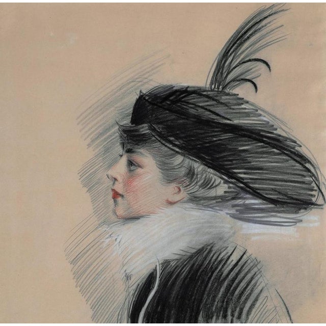 Paul César Helleu Paul César Helleu (1859-1927) (Based on) "Portrait of Belle da Costa Greene" Digital...
