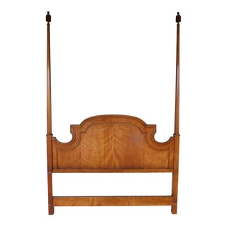 Baker Quality Regency Style Queen Size High Poster Headboard For Sale