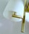 Vintage Glass and Brass Sconce from Hillebrand Leuchten, 1950s For Sale - Image 12 of 15