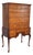Original Antique 18th Century Massachusetts Maple Queen Anne Highboy For Sale