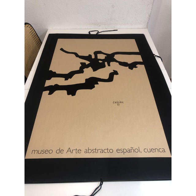 Eduardo Chillida, Marble and Lead, 1982, Offset Lithograph on Kraft Paper For Sale - Image 12 of 13