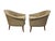 Paul McCobb Mid-Century Modern McCobb Style Barrel Arm Chairs - Reupholstered - Set of 2 For Sale - Image 4 of 9