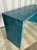Not Yet Made - Made To Order Emily Waterfall Console Table by Fabulous Things in Absolute Blue Faux Bois For Sale - Image 5 of 6