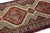 Textile Vintage Hand-Knotted Turkish Anatolian Wool Runner Rug With Tribal Diamond Medallions For Sale - Image 7 of 8
