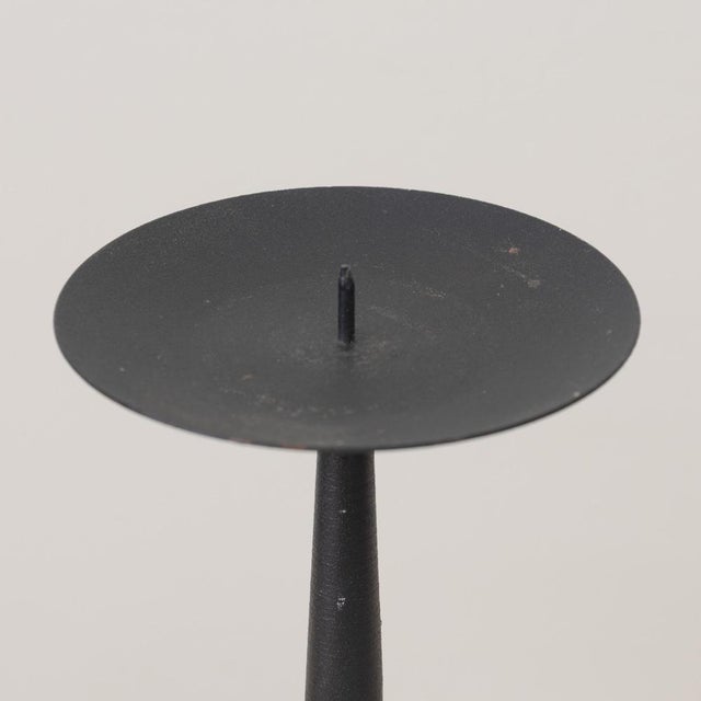 Metal 1950s French Iron Candelabra For Sale - Image 7 of 8