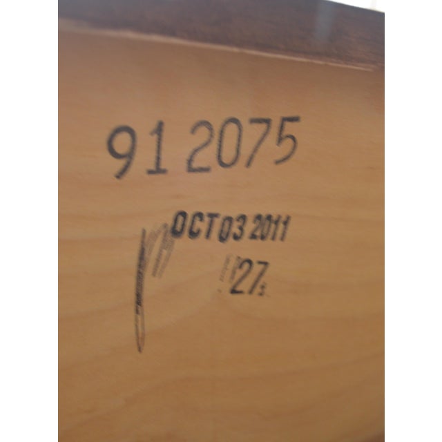 Stickley Cherry Nightstands a Pair For Sale - Image 11 of 12
