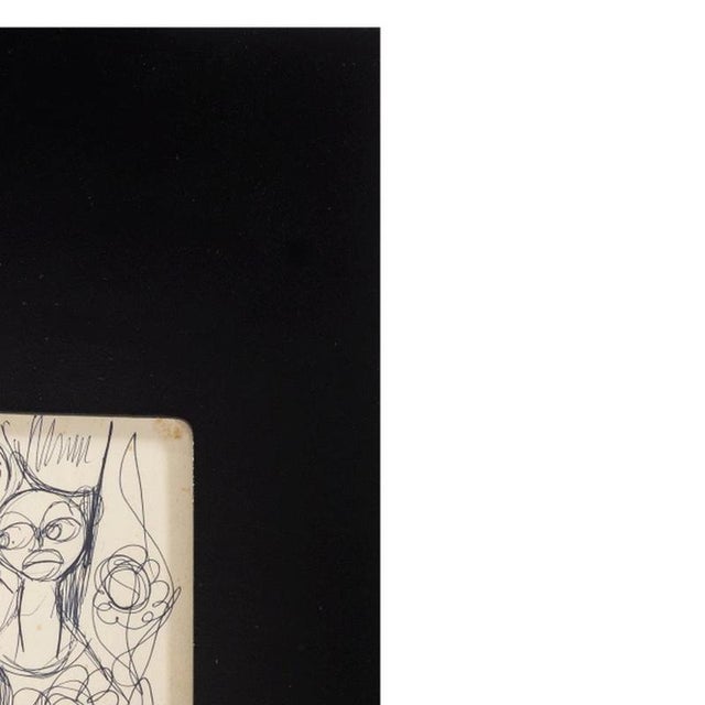 Malangatana, Children Are Birds That Fly, 1973, Pencil Drawing on Paper For Sale - Image 4 of 6