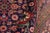 Textile Persian Tabriz Mahi Blue/Red Wool Rug - 9'8'' X 12'5'' For Sale - Image 7 of 10