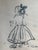 This is a unique original charcoal art sketch by Tasha Tudor. Won in a raffle in 1995, the original artwork has been...