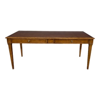 Oak Writing Desk by Highland House For Sale
