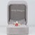Modern 1Ct Padparadscha Sapphire Ring With Natural Diamond Accents: Solid 14k Gold, Size 6.75 For Sale - Image 3 of 9