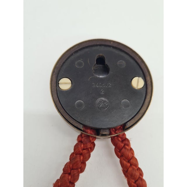Ruby-Colored Wall Clock from UPG Halle, East Germany, 1960s-1970s For Sale - Image 11 of 13
