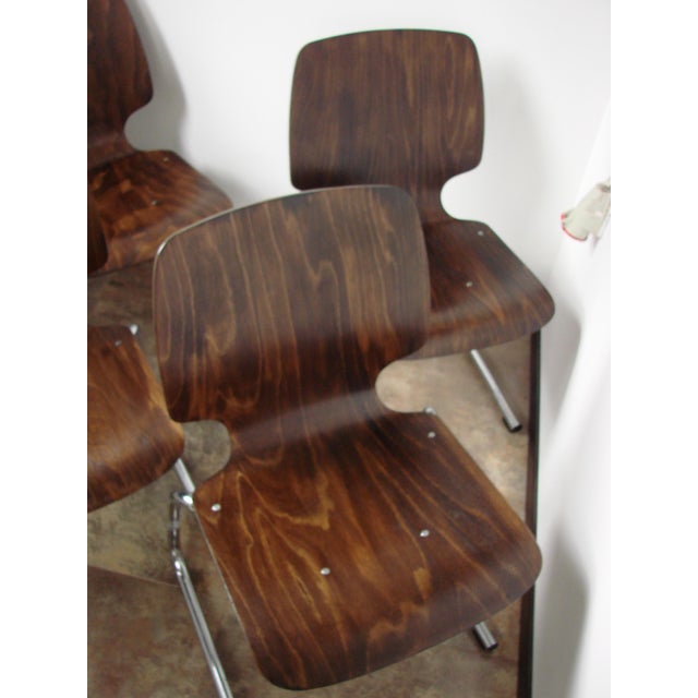 1960s Flötotto Chairs by Kusch+Co, 1960s, Set of 4 For Sale - Image 5 of 15