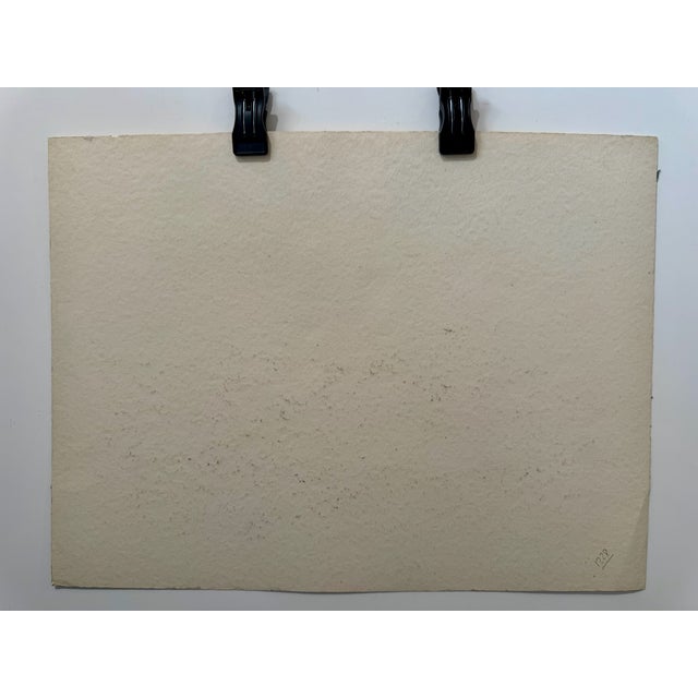 Henry Emil Salloch Original Watercolor on Paper u.s. Route 24 to Colorado Springs., 1956. For Sale In Atlanta - Image 6 of 7