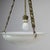 Art Deco Pendant Lamp in Opaline Glass, 1920s For Sale - Image 4 of 6