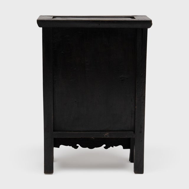 Late 19th Century Chinese Petite Crackled Offering Cabinet, C. 1870 For Sale - Image 5 of 6