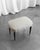 Mid-Century Italian Stool with Leopard and Brass Details, 1950s For Sale - Image 6 of 6