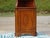 Hollywood Regency Glass Corner Display Cabinet, 1980s For Sale - Image 3 of 18