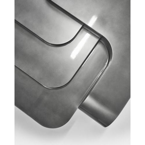 Not Yet Made - Made To Order Automa Coffee Table in Liquid Metal Finish by Pietro Franceschini For Sale - Image 5 of 9