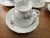 Vintage Wawel Poland Porcelain Tea Cup Saucer Set 5 Floral Gold Trim - 10 Pcs For Sale - Image 14 of 18
