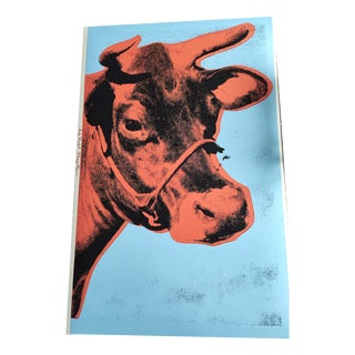 After Andy Warhol, Blue Cow, Print For Sale