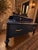 Art Deco Vintage Gettysburg Furniture - Navy Blue Vanity With Mirror For Sale - Image 3 of 12