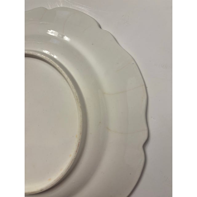 Mason's Patent Ironstone China Plates in the "Canton Chinese Mountain Gilded" Pattern, Circa 1825. For Sale In Kansas City - Image 6 of 12