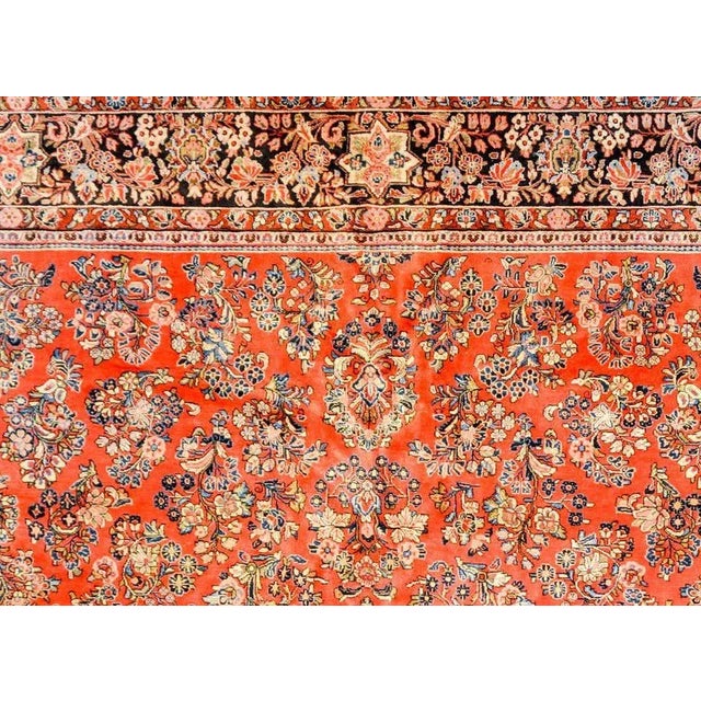 Traditional Early 20th Century Sarouk Rug For Sale - Image 3 of 7