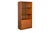 Mid-Century Teak Hutch Bookcase Cabinet For Sale In Baltimore - Image 6 of 9